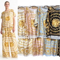 Костюм жіночий, Сатен 1 шт (оверсайз) AV4854_110421