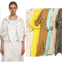 Костюм жіночий, Сатен 1 шт (оверсайз) AV4854_110422