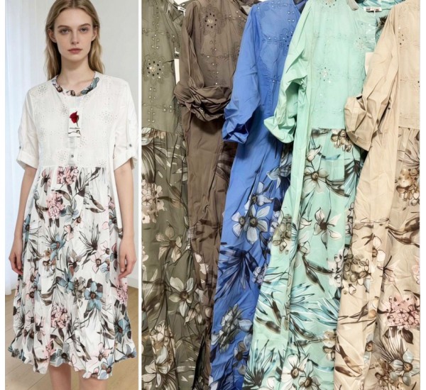 Сукня жіноча, Поліестер 1 шт (оверсайз) AV4854_110424