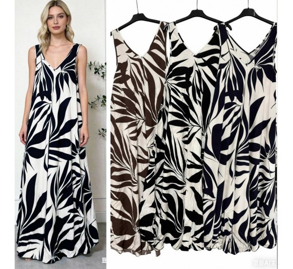 Сукня жіноча, Сатен 1 шт (оверсайз) AV4854_110429