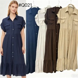 Сукня жіноча, віскоза 1 шт (оверсайз) AV4854_Q021