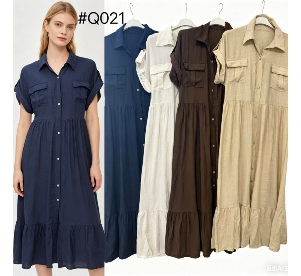 Сукня жіноча, віскоза 1 шт (оверсайз) AV4854_Q021