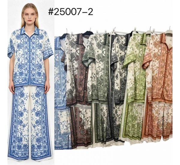 Костюм жіночий, віскоза 1 шт (оверсайз) AV4854_25007-2