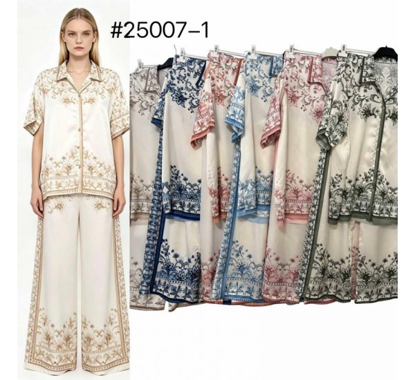 Костюм жіночий, віскоза 1 шт (оверсайз) AV4854_25007-1