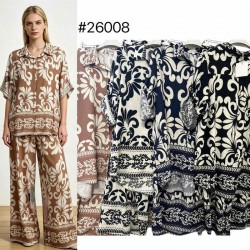 Костюм женский, Лён 1 шт (оверсайз) AV4854_26008