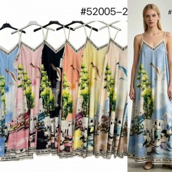 Сарафан жіночий, віскоза 1 шт (оверсайз) AV4854_52005-2