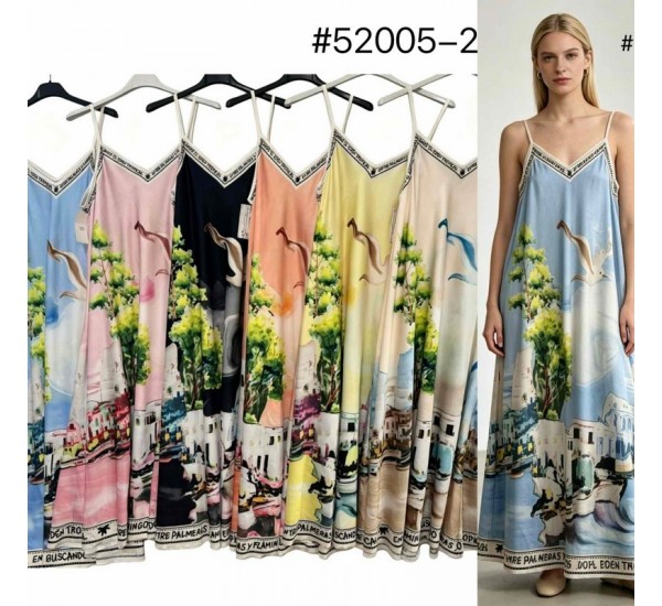 Сарафан жіночий, віскоза 1 шт (оверсайз) AV4854_52005-2