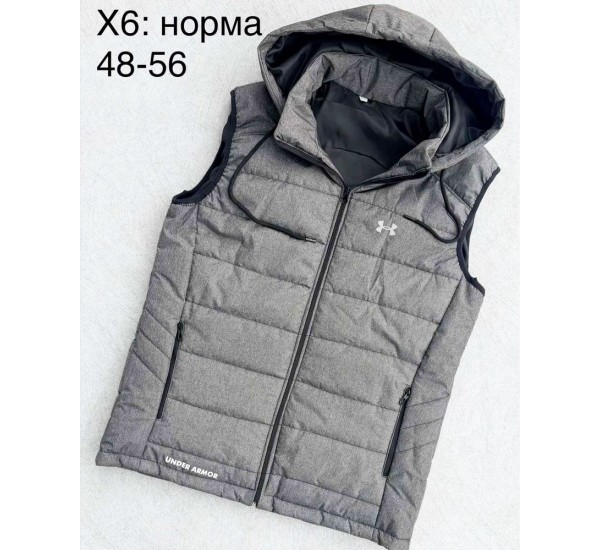 Безрукавка мужская, синтепон, 5 шт (48-56 р) BL3060_130224