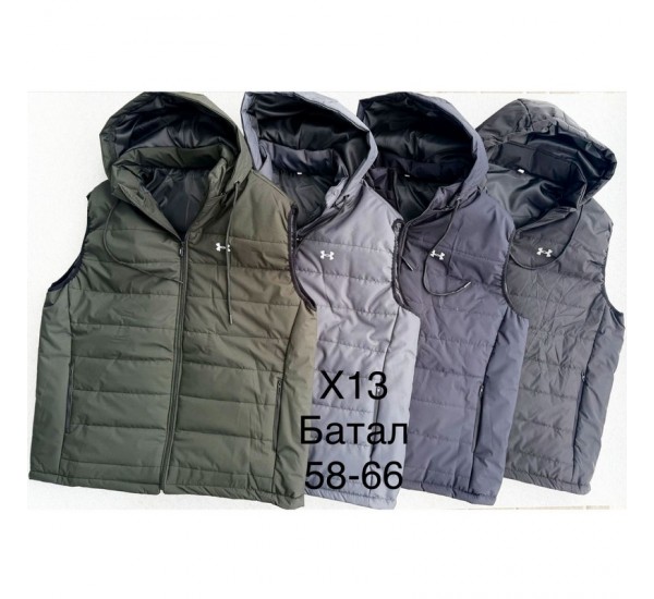 Безрукавка мужская, синтепон, 5 шт (58-66 р) BL3060_130226