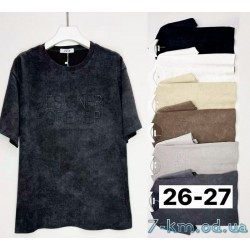 Футболка варёнка женская, хлопок 6 шт (3/4XL) BL3149_2627