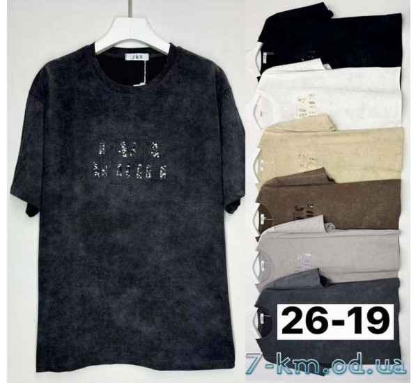 Футболка варенка жіноча, бавовна 6 шт (3/4XL) BL3149_2619