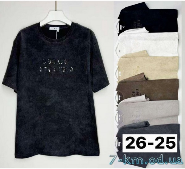 Футболка варенка жіноча, бавовна 6 шт (3/4XL) BL3149_2625