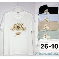 Футболка женская, стрейч/коттон 6 шт (3/4XL) BL3149_2610