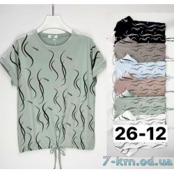 Футболка женская, стрейч/коттон 6 шт (3/4XL) BL3149_2612a