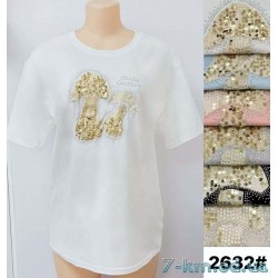 Футболка женская, стрейч/коттон 6 шт (3/4XL) BL3149_2632