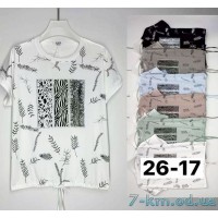 Футболка жіноча, стрейч/коттон 6 шт (3/4XL) BL3149_2617a