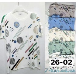 Футболка женская, жатка 6 шт (3/4XL) BL3149_2602