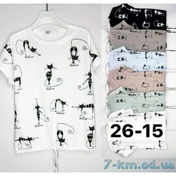 Футболка женская, стрейч/коттон 6 шт (5/6XL) BL3149_2615b