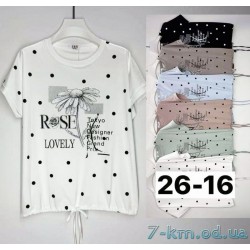 Футболка женская, стрейч/коттон 6 шт (5/6XL) BL3149_2616b