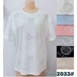 Футболка женская, стрейч/коттон 6 шт (3/4XL) BL3149_2633