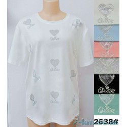 Футболка женская, стрейч/коттон 6 шт (3/4XL) BL3149_2638