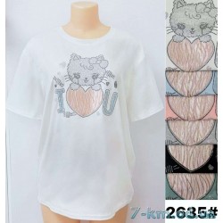 Футболка женская, стрейч/коттон 6 шт (3/4XL) BL3149_2635