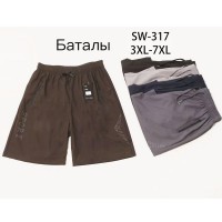 Шорти чоловічі 5 шт (3-7XL) плащівка DLD_317