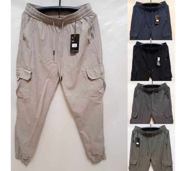 Спорт штани чоловічі 5 шт (M-3XL) льон DLD_FK3002