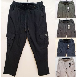 Спорт штани чоловічі 5 шт (M-3XL) льон DLD_FK3005