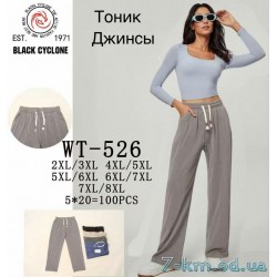 Штани жіночі, джинс 5 шт (2-8XL) DLD_WT-526