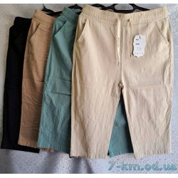 Бриджі жіночі, льон 6 шт (2-7XL) DLD_553