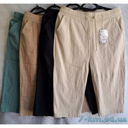 Бриджі жіночі, льон 6 шт (2-7XL) DLD_552