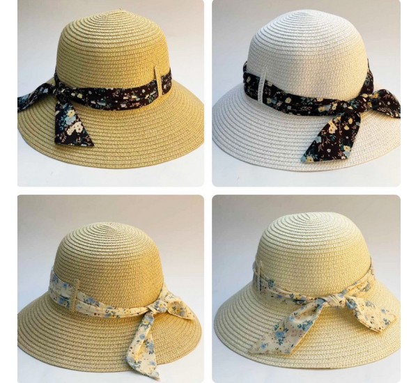 Капелюх жіночий 5 шт (58-59 р) paper HLP_2-1