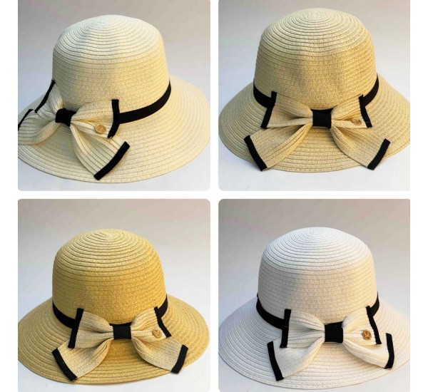 Капелюх жіночий 5 шт (58-59 р) paper HLP_2-9