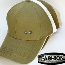 Бейсболка чоловіча 5 шт (57-58 р) льон HLP_060323