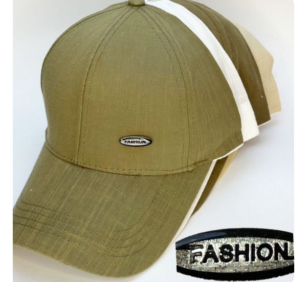 Бейсболка чоловіча 5 шт (57-58 р) льон HLP_060323