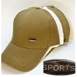Бейсболка чоловіча 5 шт (57-58 р) льон HLP_060327