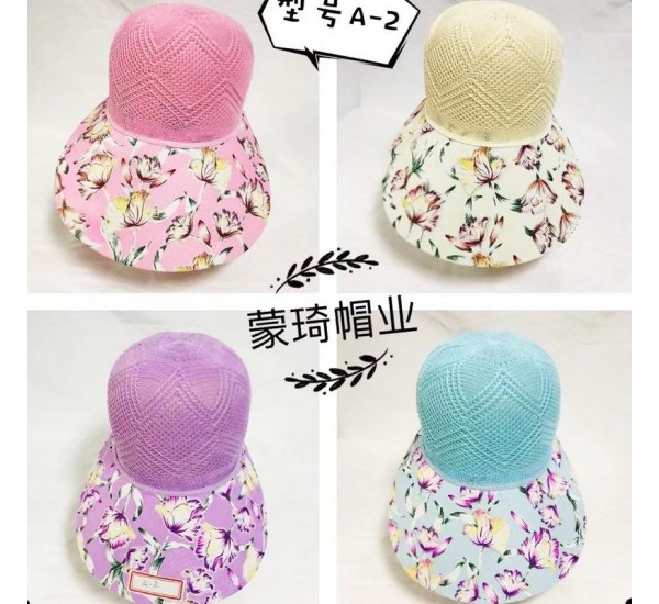 Капелюх-капор жіночий 5 шт (56-58 р) коттон HLP_A-2