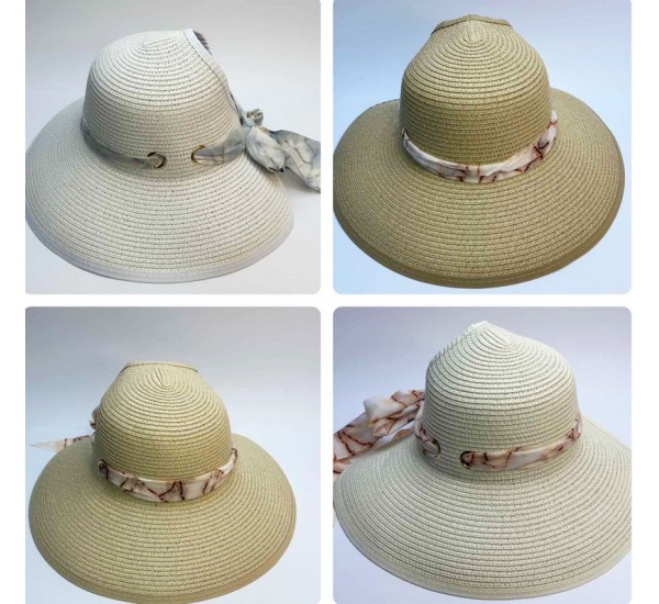 Капелюх жіночий 5 шт (58-59 р) paper HLP_2-6