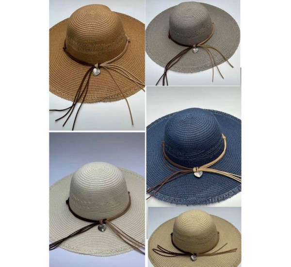 Капелюх жіночий 5 шт (58-59 р) paper HLP_060341