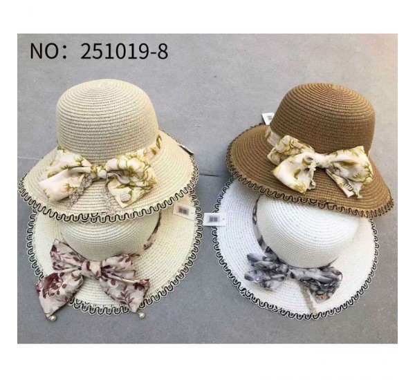 Капелюх жіночий 5 шт (58-59 р) paper HLP_251019-8