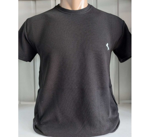 Футболка чоловіча (M-3XL) вафельний трикотаж 5 шт HR1890_260334