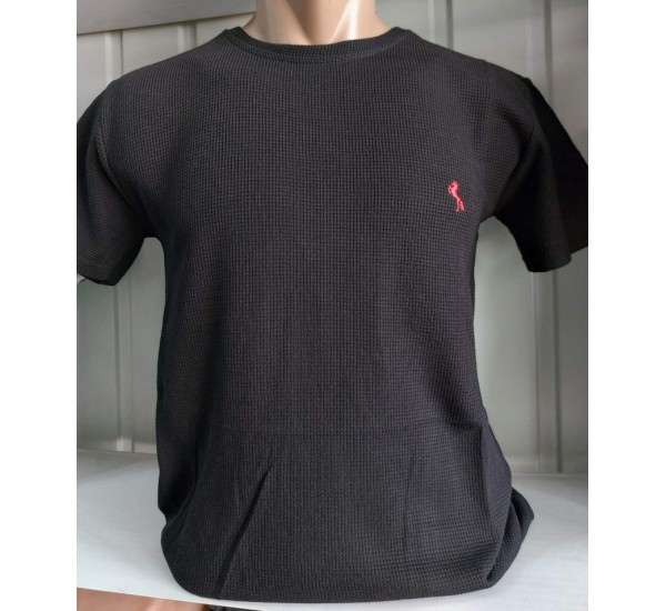 Футболка чоловіча (M-3XL) вафельний трикотаж 5 шт HR1890_260335