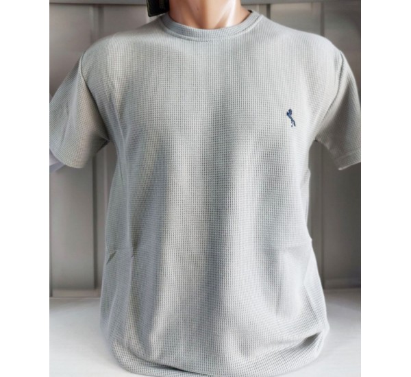 Футболка чоловіча (M-3XL) вафельний трикотаж 5 шт HR1890_260338