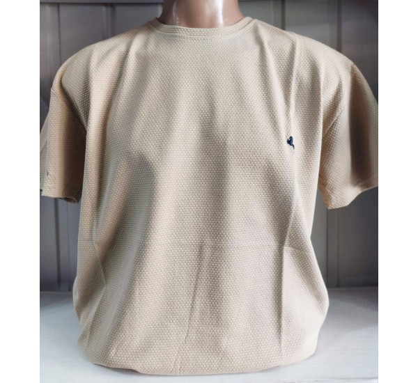 Футболка чоловіча (4-8XL) вафельний трикотаж 5 шт HR1890_260342