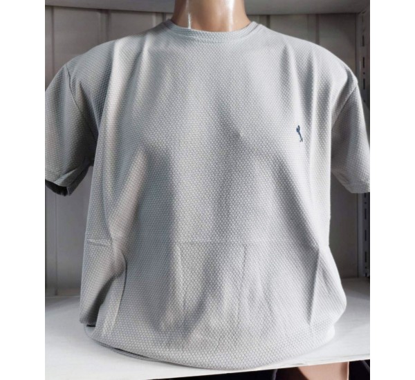 Футболка мужская (4-8XL) вафельный трикотаж 5 шт HR1890_260344