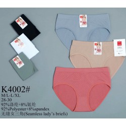 Труси жіночі Батал 12 шт (M-XL) поліестер KiE_K4002