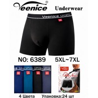 Труси чоловічі, 24 шт (5-7XL) коттон KiE_6389