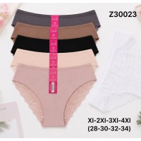 Труси жіночі 12 шт (1-4XL) коттон KiE_Z30023