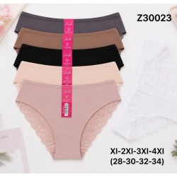 Труси жіночі 12 шт (1-4XL) коттон KiE_Z30023